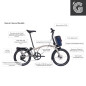 Preview: Brompton Electric G Line Forest Green Medium 19