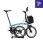 Preview: Brompton P Line Electric Cloud Metallic Mid mit Motiq System Bild 03