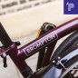 Preview: Brompton P Line Electric Red Plum Mid mit Motiq System Bild 03