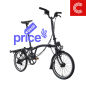 Preview: Brompton Faltrad C Line High Black Best Price, 01