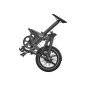 Preview: UTO Pro16 Anthrazitgrau - 250 Wh 16 Zoll E-Bike Klapprad Bild 04