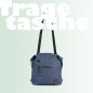 Preview: Kleine wasserdichte Brompton Tasche Borough Bag Navy Small.