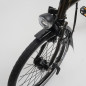 Preview: LED Scheinwerfer Busch & Müller am Brompton Faltrad S6LD Black-Edition Black Lacquer