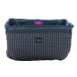 Preview: Die Brompton Basket Bag aus dem Stoff Jonathan von Liberty Fabric ist von vorne als Freisteller abgebildet.