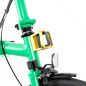 Preview: Das ultimative Upgrade für dein Brompton Faltrad, der Brompton Trägerblock in Gold, Bild 06