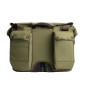 Preview: Brompton Tasche Borough Roll Top Bag Olive Large inkl. Regenüberzug, Bild 03