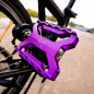 Preview: Brompton ColourLab Superlight Pedalen, in Purple, Bild 04