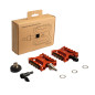Preview: Brompton ColourLab Superlight Pedalen in Orange, Bild 02