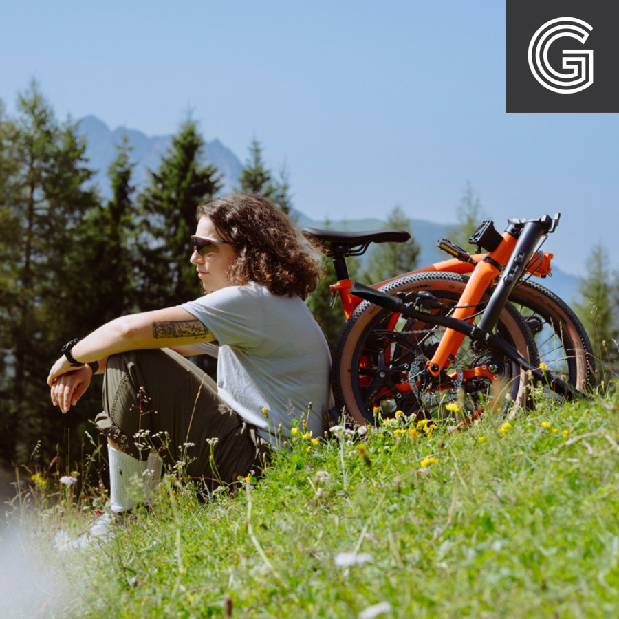 Brompton G Line Adventure Orange Small, Faltrad Imagebild 02