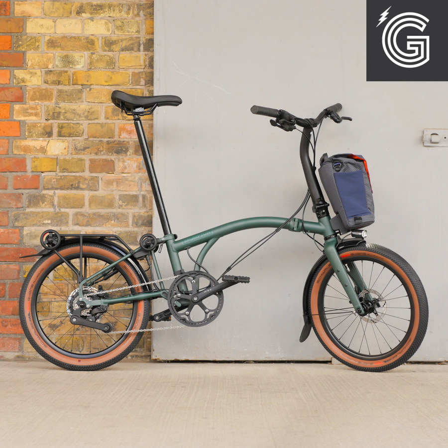 Brompton Electric G Line Forest Green Medium 02
