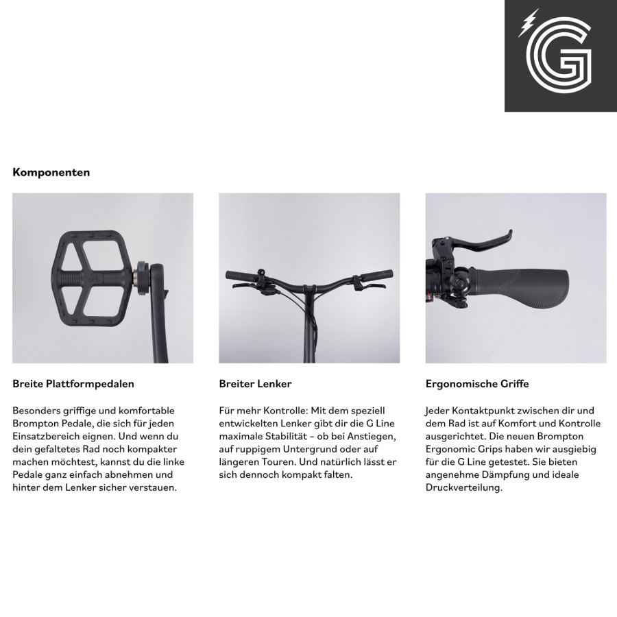 Brompton Electric G Line Forest Green Medium 23