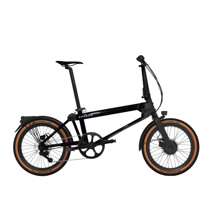 Ahooga E-Max Cosmic Black mit Schaltwerk 20 Zoll E-Faltrad Bild 02