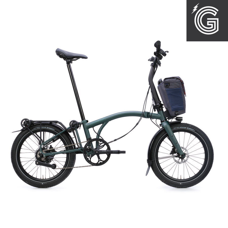 Brompton G Line Electric City+ Forest Green Medium Bild 02
