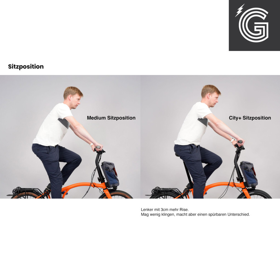 Brompton G Line Electric City+ Forest Green Medium Bild 07