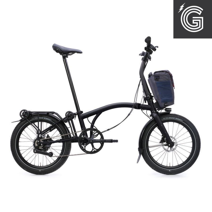Brompton G Line Electric City+ Space Black Medium Bild 03