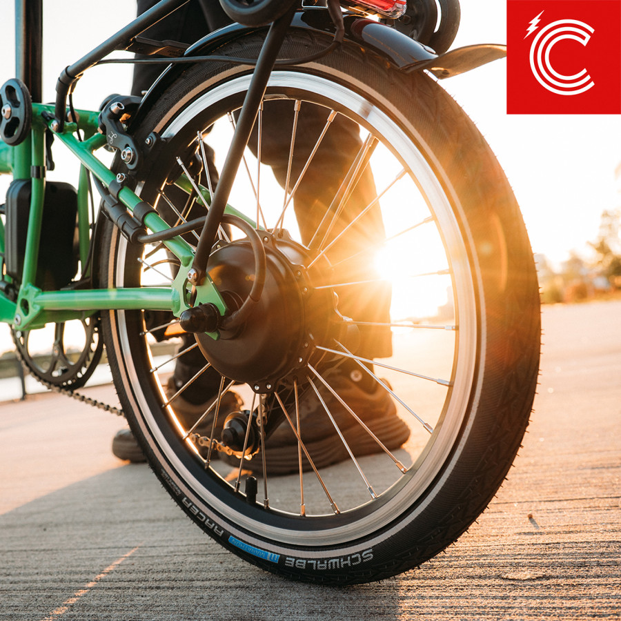 Brompton C Line Electric Black High mit e-Motiq System Bild 10