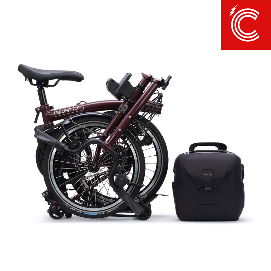 Brompton C Line Electric Red Plum Mid Bild 06
