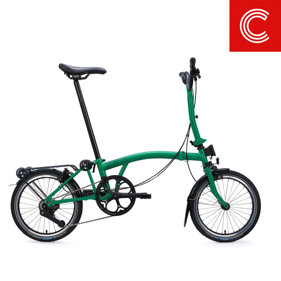 Brompton C Line Palm Green 4/12-Gang Mid Bild 04