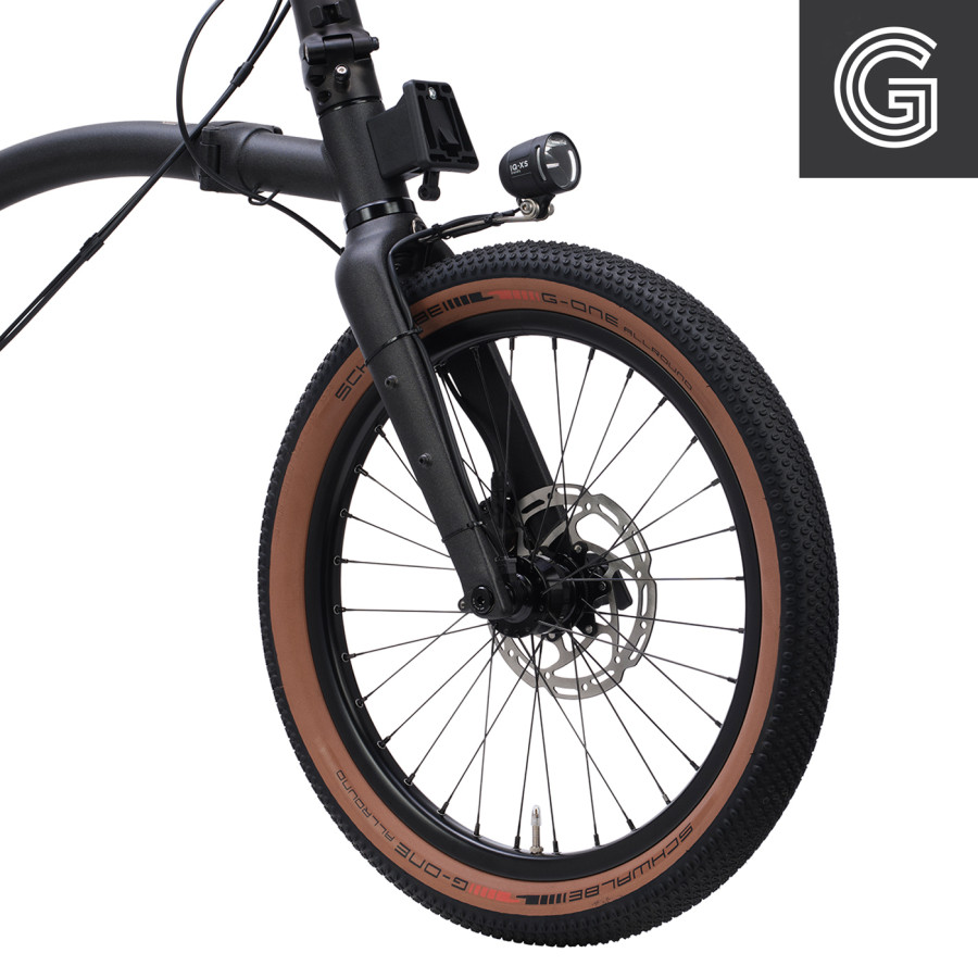 Brompton G Line Space Black Medium Produktaufnahme 04