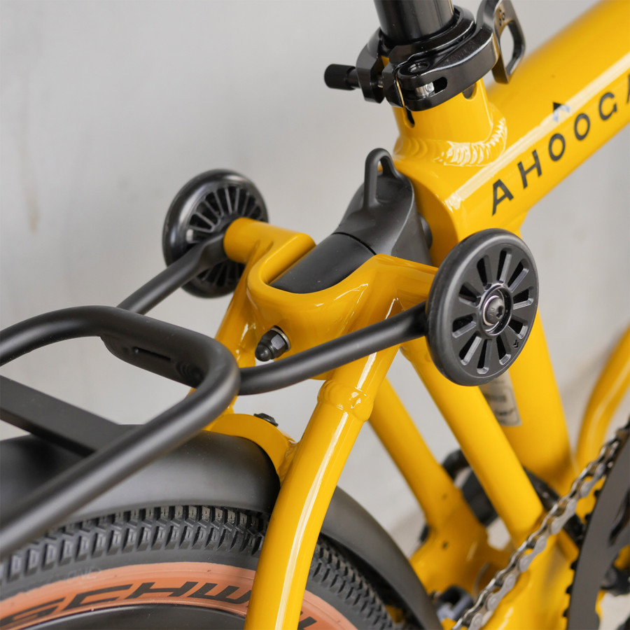 Ahooga E-Max Bumblebee Yellow mit Schaltwerk 20 Zoll E-Faltrad Bild 08