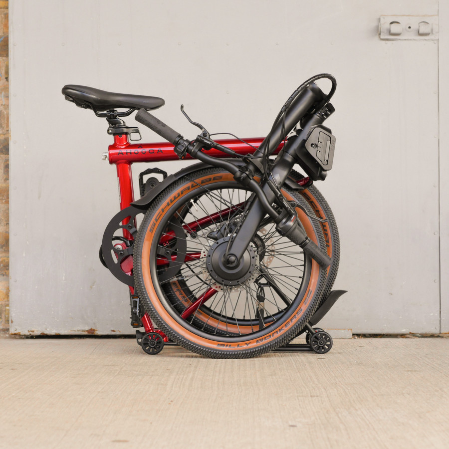 Ahooga E-Max Ruby Red mit Schaltwerk 20 Zoll E-Faltrad Bild 12