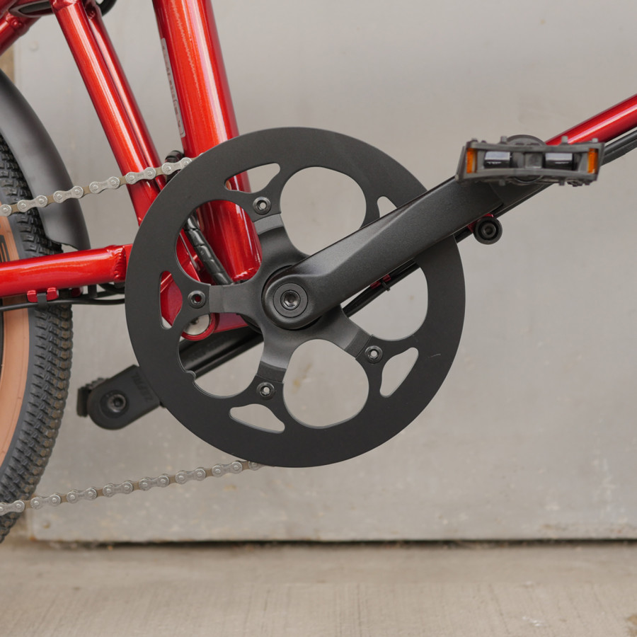 Ahooga E-Max Ruby Red mit Alfine 8 20 Zoll E-Faltrad Bild 06