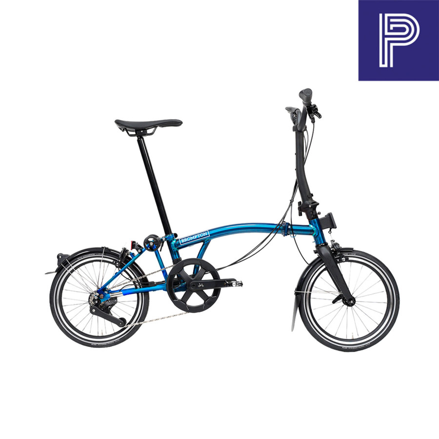 Brompton P Line Pacific Lacquer Mid mit Carbon und Titan Bild 01