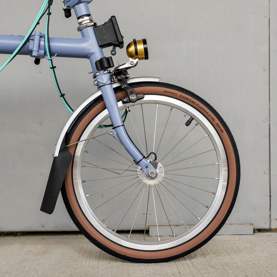 Brompton Continental Urban Contact Reifen 16 Zoll, Brown