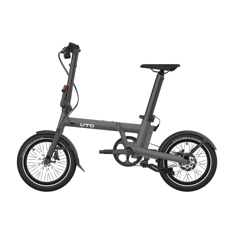 UTO Pro16 Anthrazitgrau - 250 Wh 16 Zoll E-Bike Klapprad Bild 03