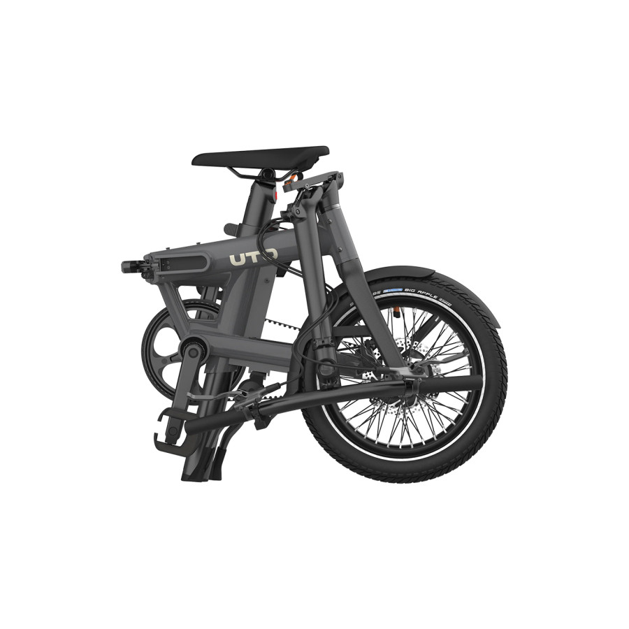 UTO Pro16 Anthrazitgrau - 250 Wh 16 Zoll E-Bike Klapprad Bild 06
