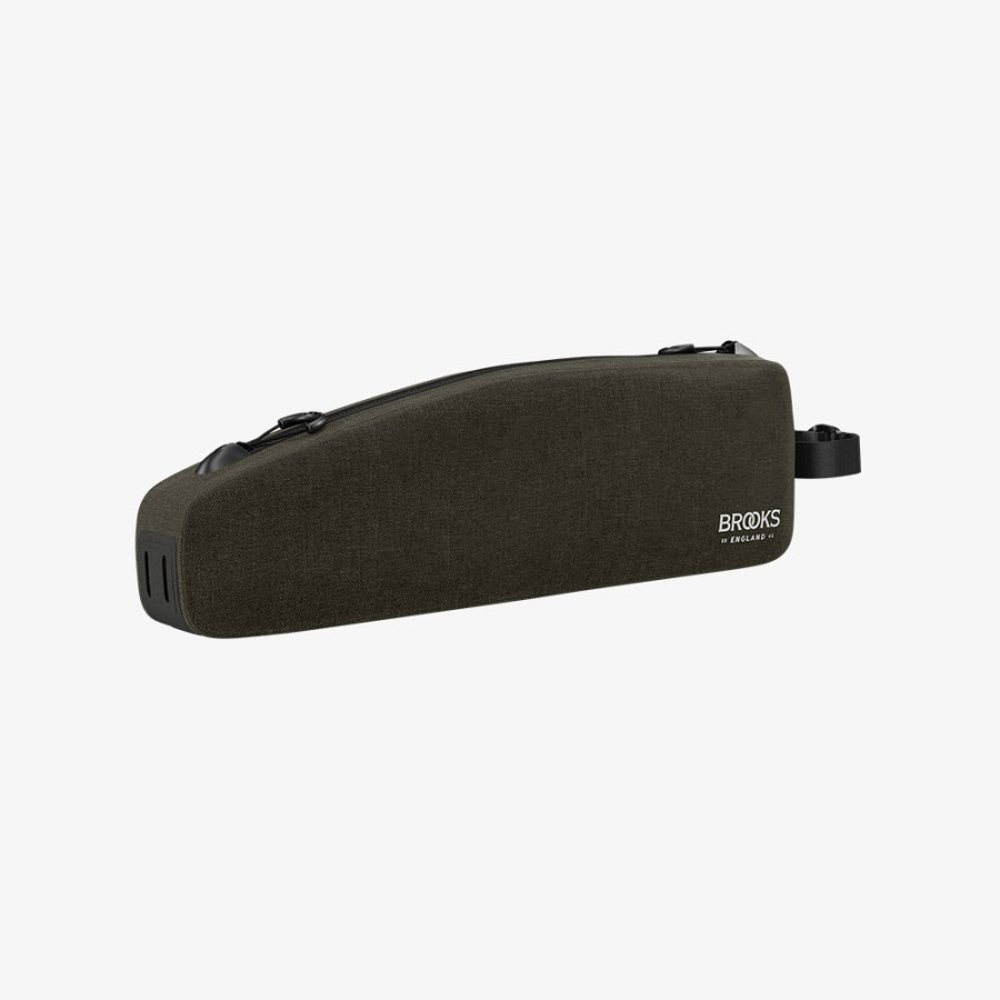 Brooks Fahrradtaschen, Scape Top Tube Bag Long green, Bild 03