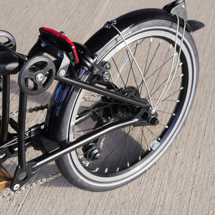 Brompton Faltrad P Line Electric Luna Ice Metallic High 4/12 Gang,  14