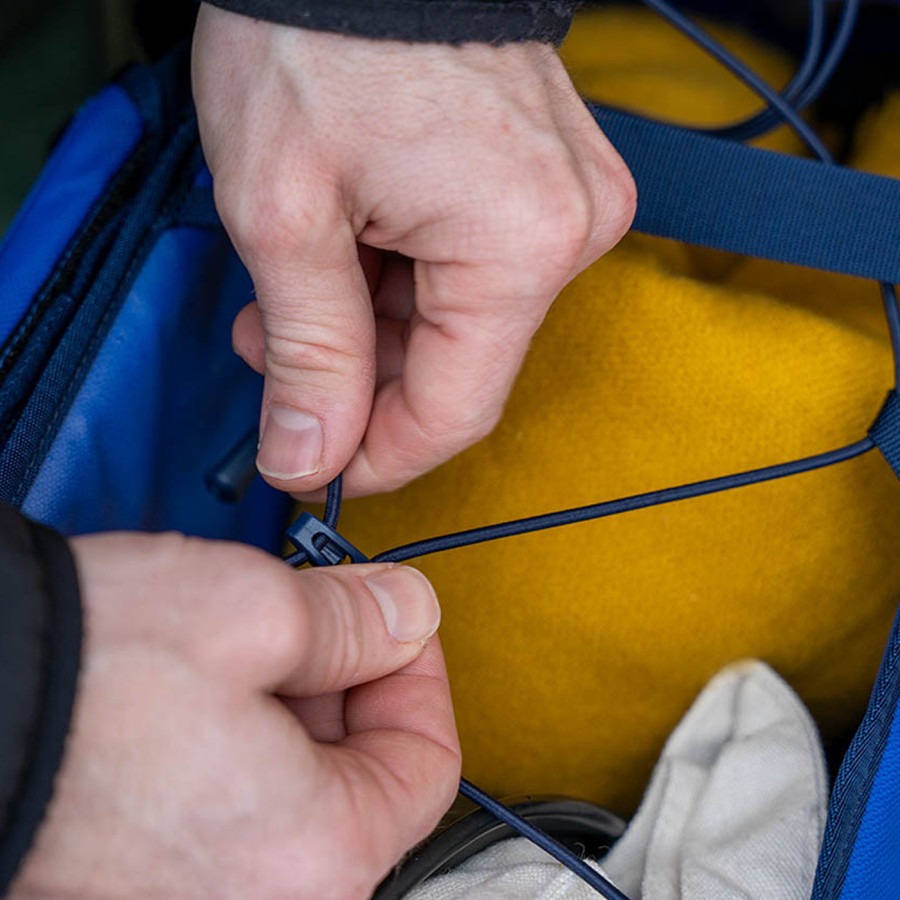 Brompton Einkaufstasche Large in Blau, Bild 08