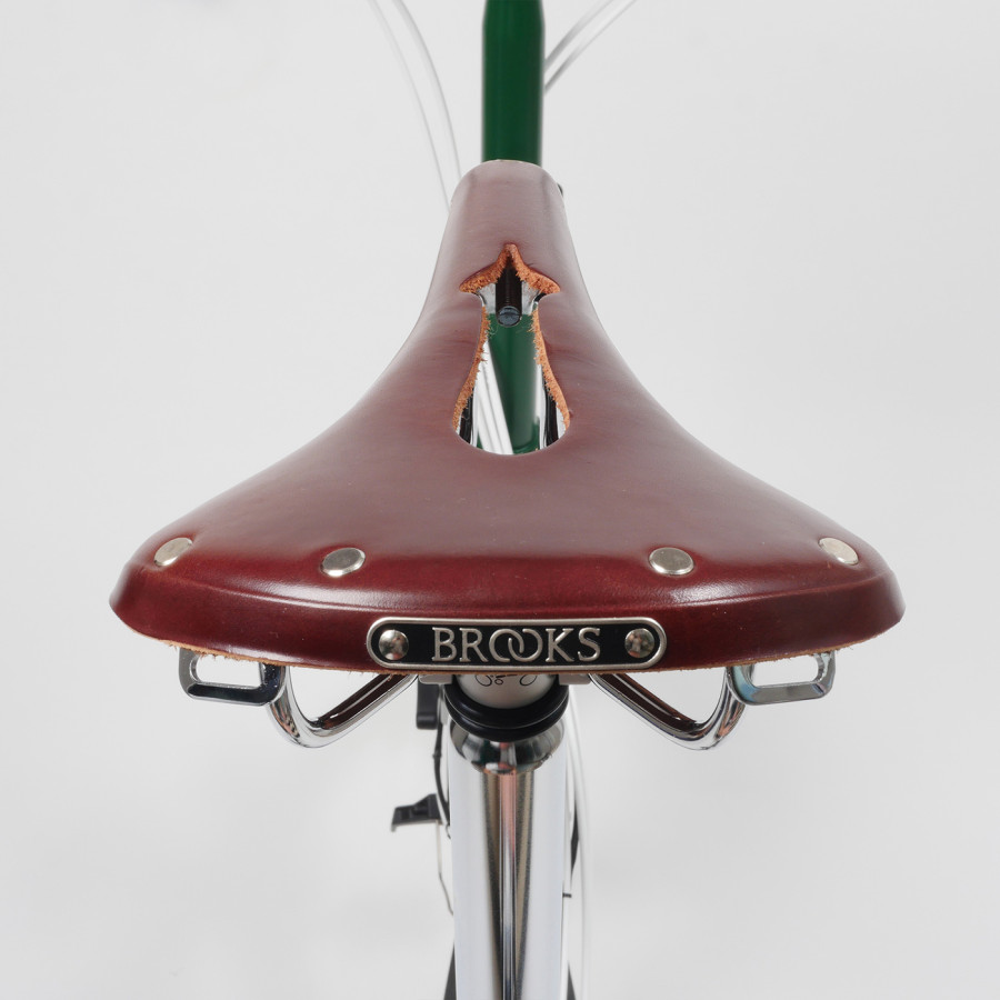 Brooks Sattel B17 Carved, Brown