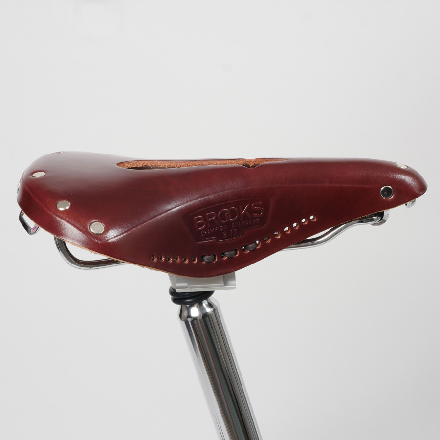 Brooks Sattel B17 Carved, Brown