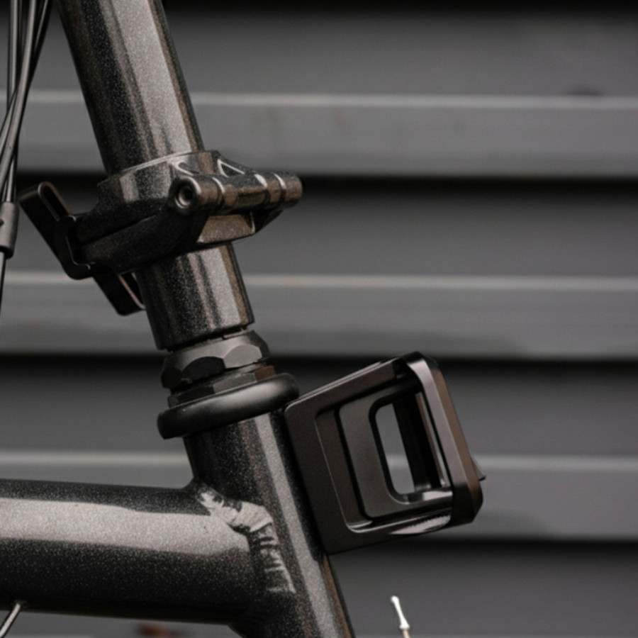 Das ultimative Upgrade für dein Brompton Faltrad, der Brompton Trägerblock in Black, Bild 01