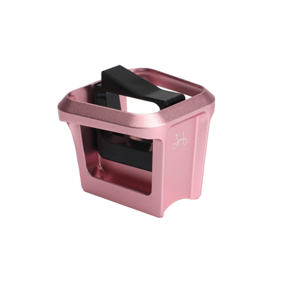 Das ultimative Upgrade für dein Brompton Faltrad, der Brompton Trägerblock in Pink, Bild 01