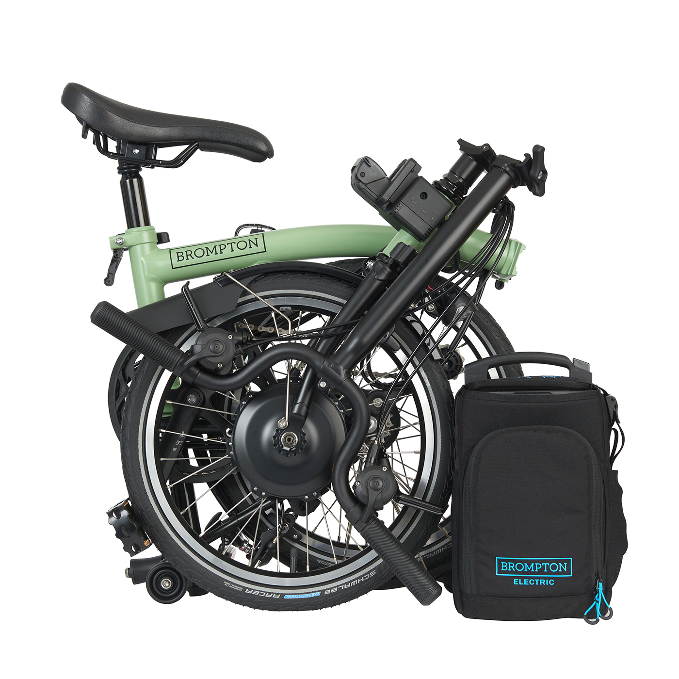Brompton Electric C Line Matcha Green High