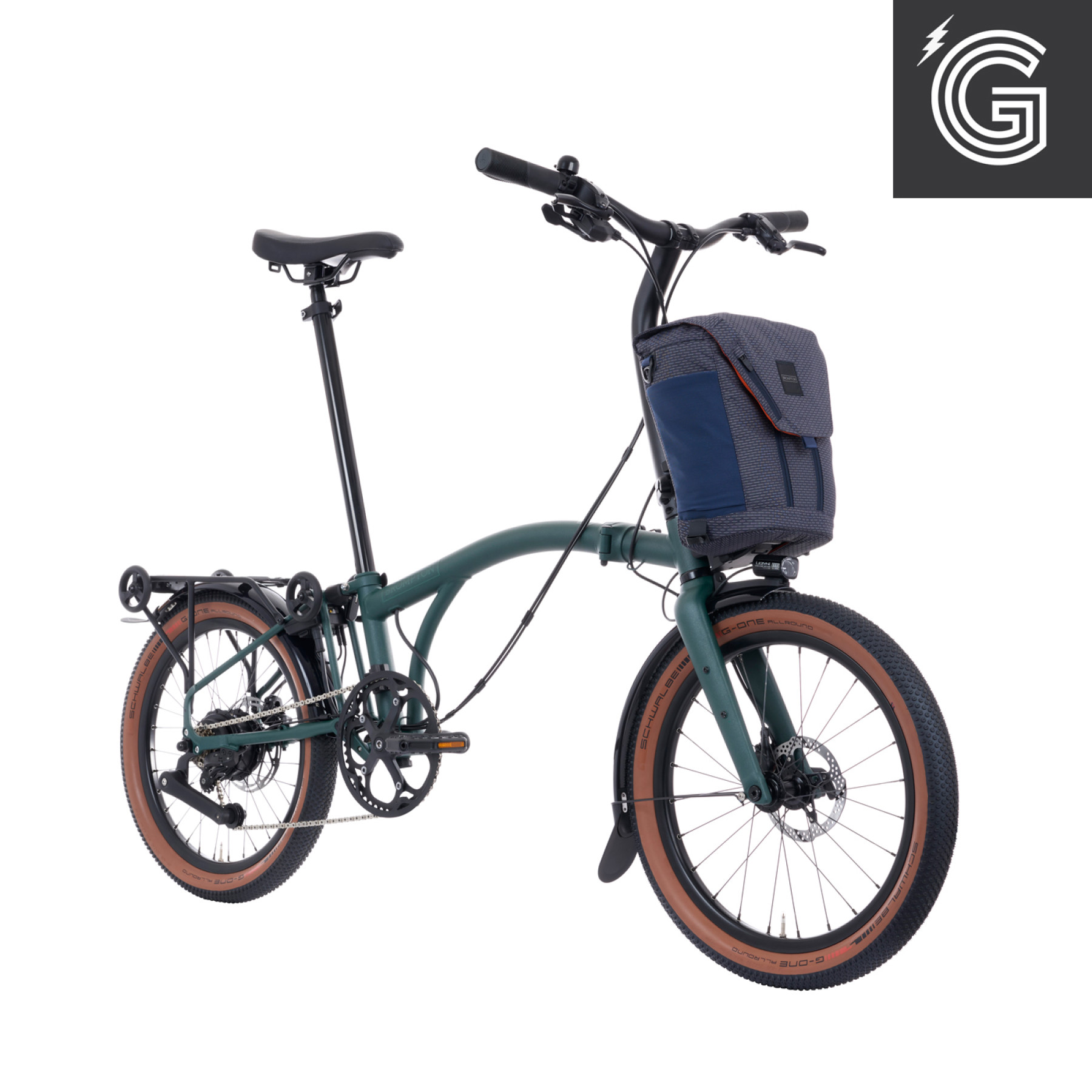Brompton Electric G Line Forest Green Small 02