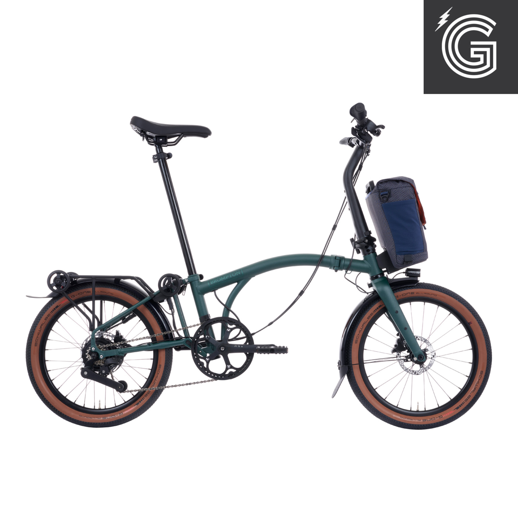 Brompton Electric G Line Forest Green Small 03