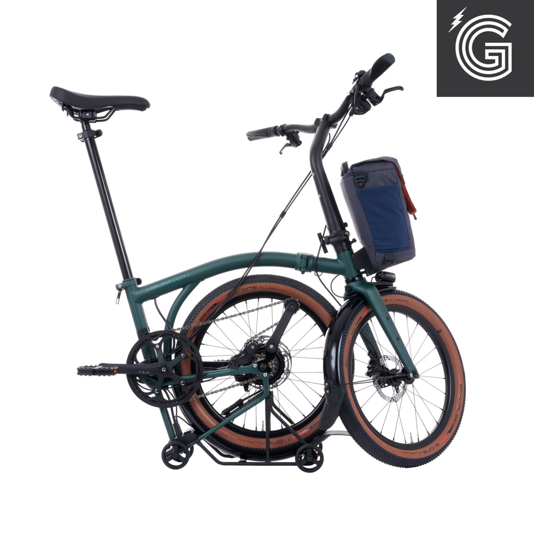 Brompton Electric G Line Forest Green Small 04