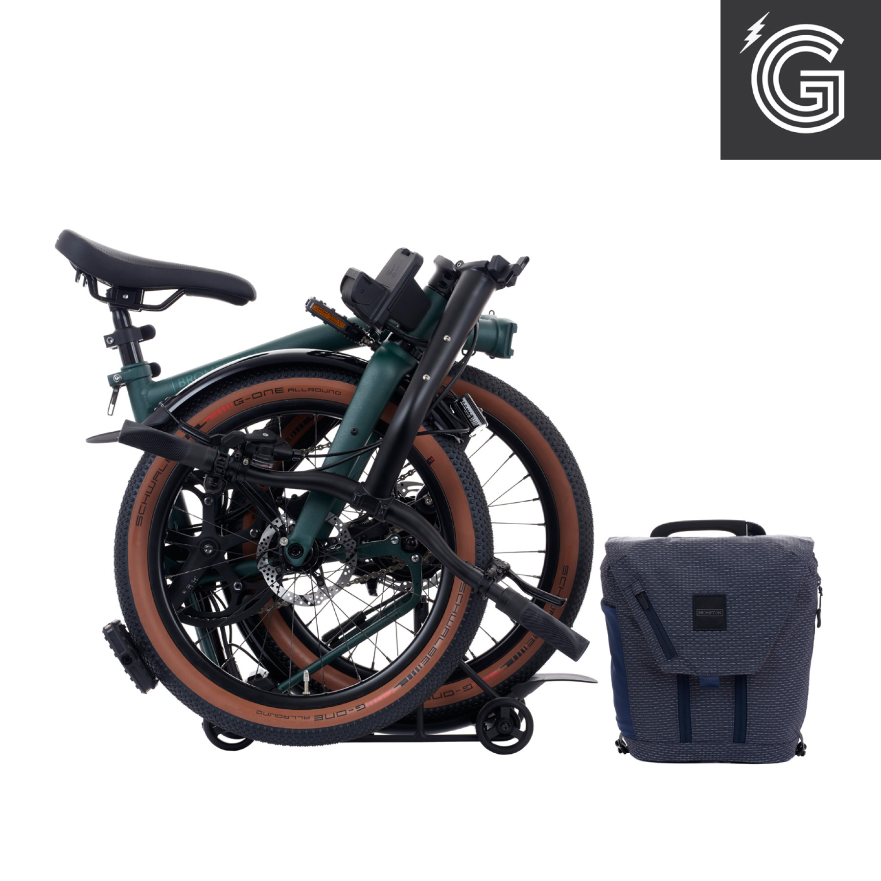 Brompton Electric G Line Forest Green Small 05