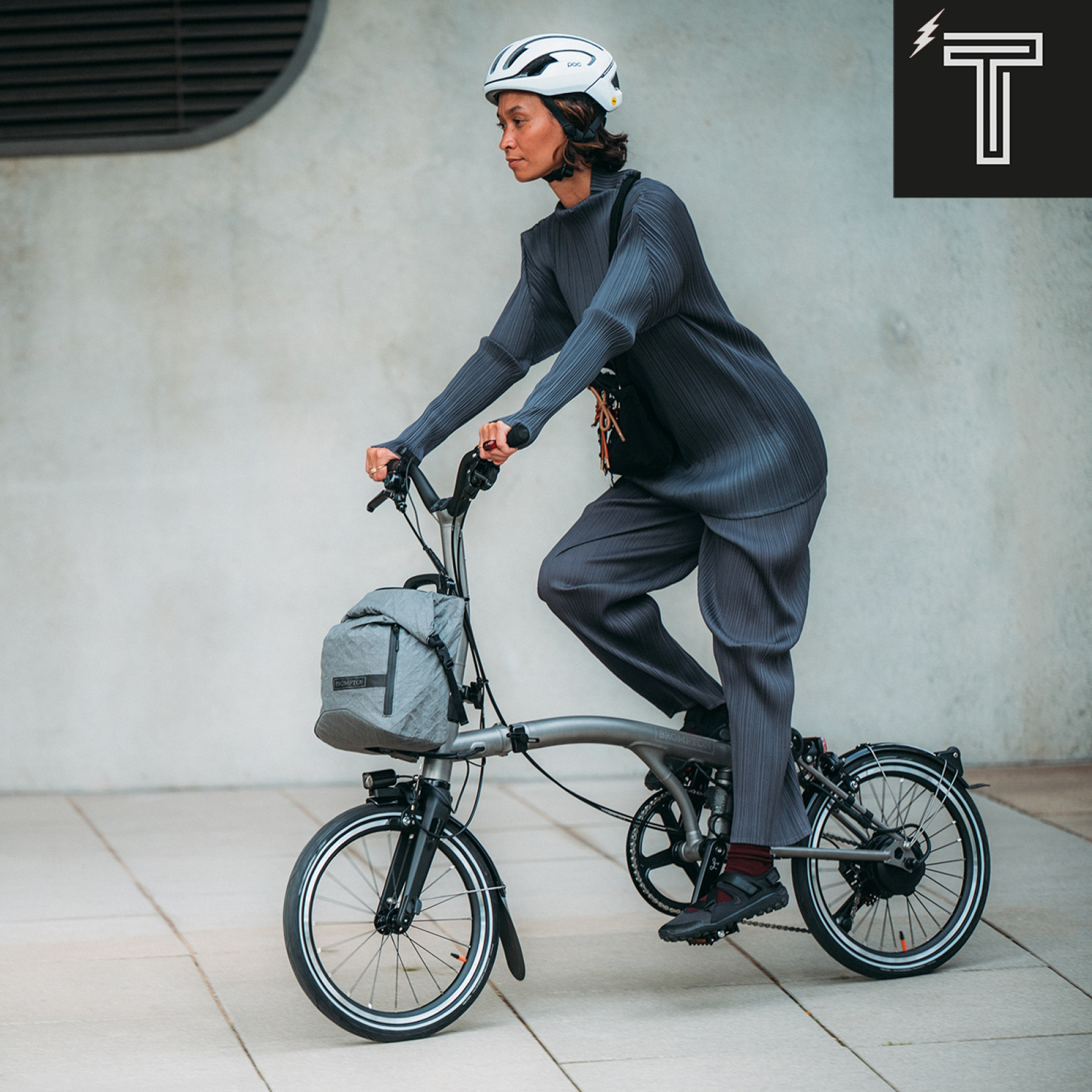 Brompton T Line Electric Titan Pur Mid Bild 02