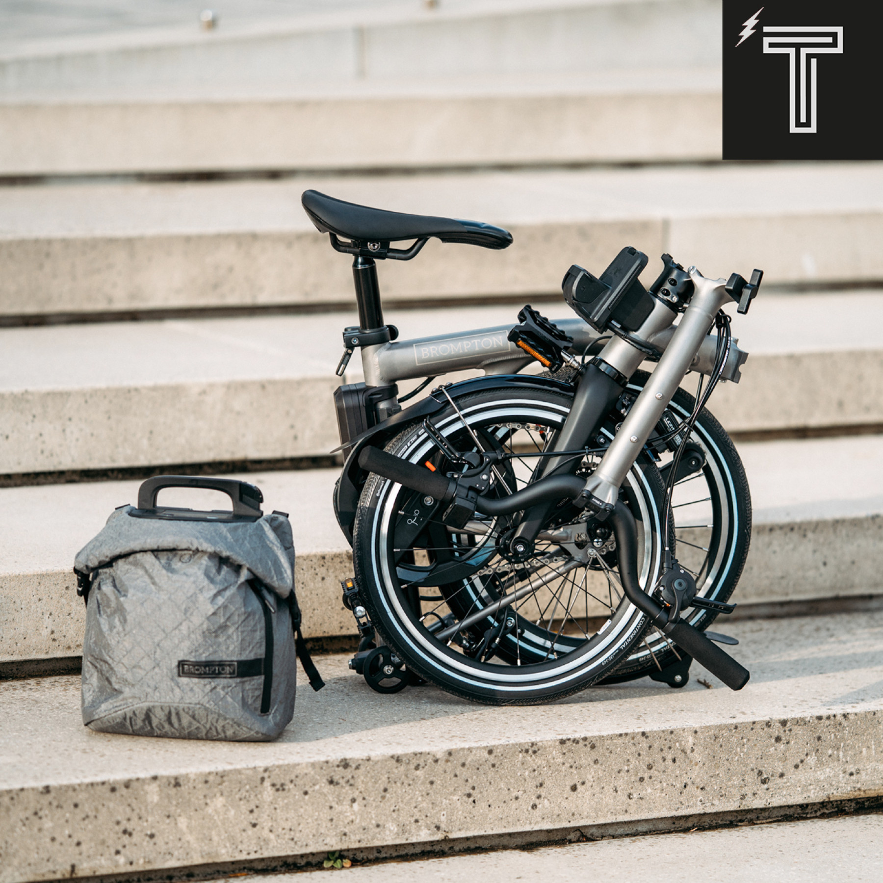 Brompton T Line Electric Titan Pur Mid Bild 12