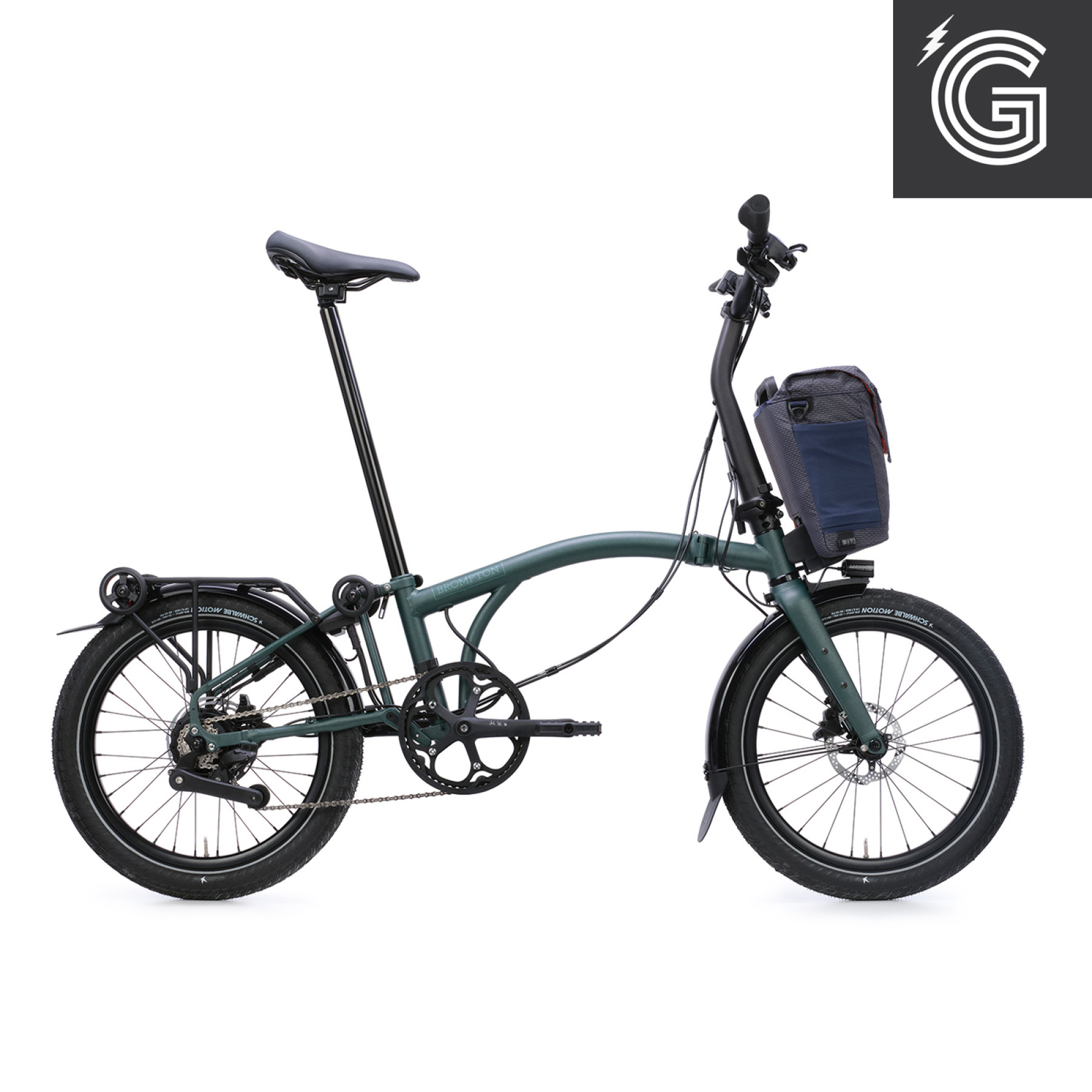Brompton G Line Electric City+ Forest Green Medium Bild 02