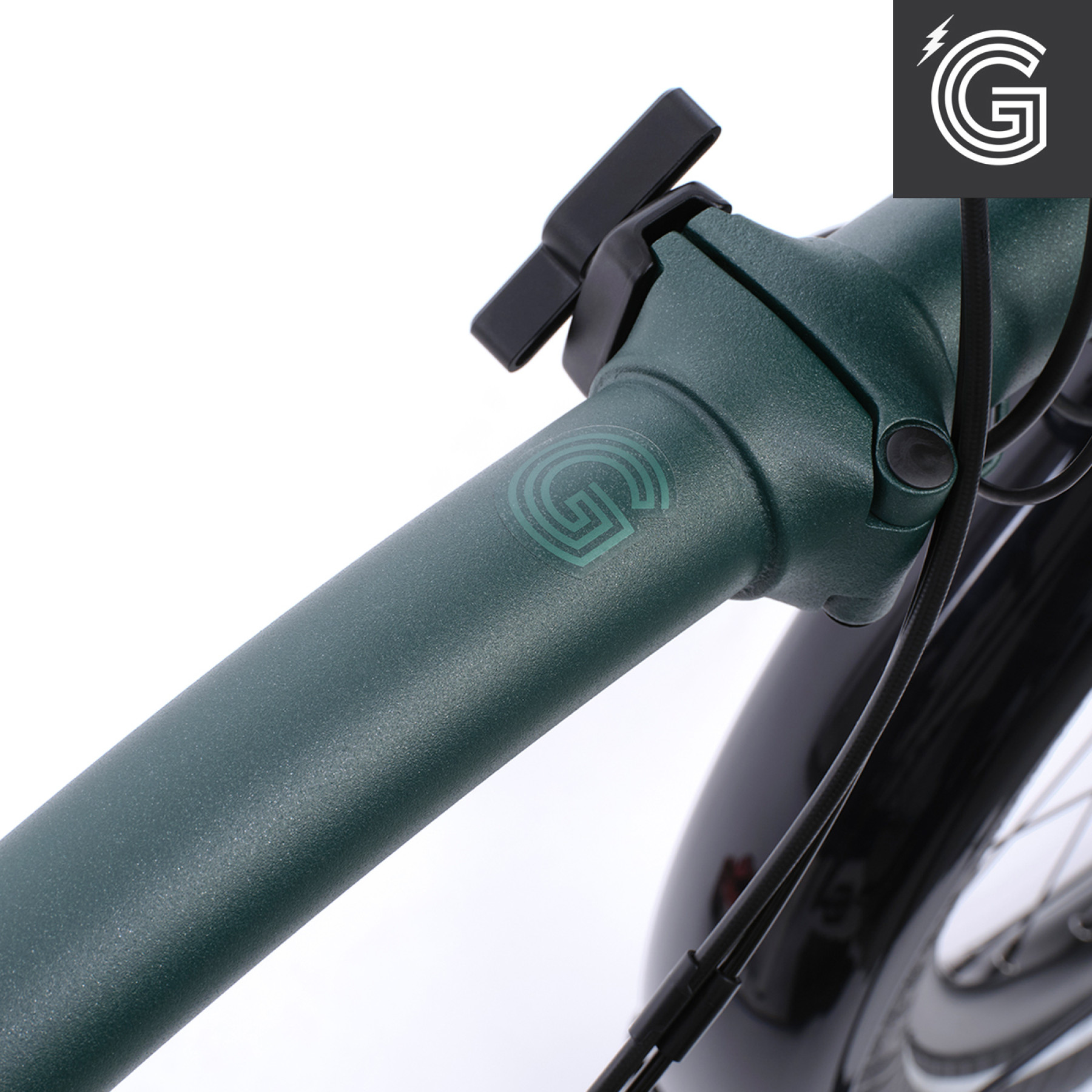 Brompton G Line Electric City+ Forest Green Medium Bild 05