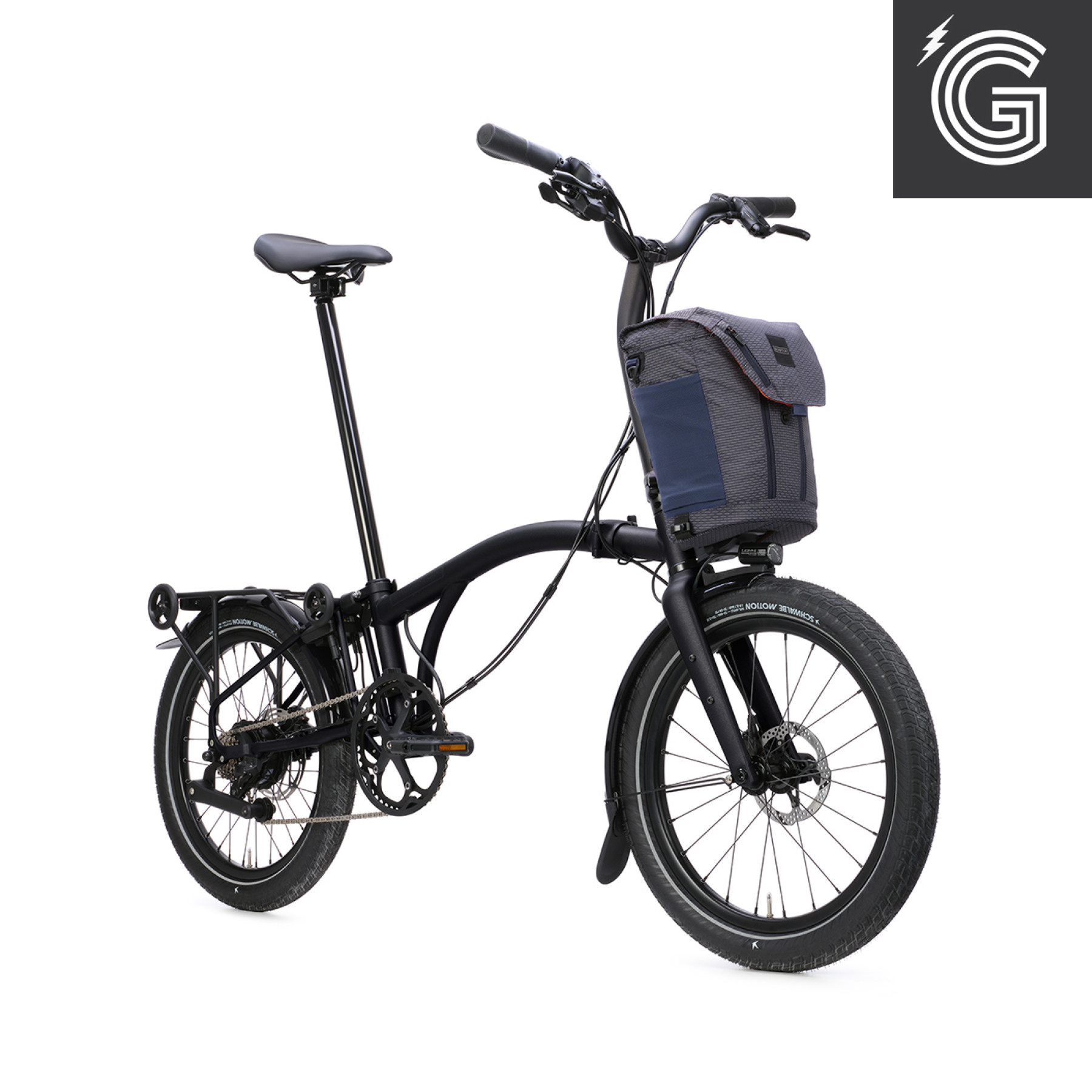 Brompton G Line Electric City+ Space Black Medium Bild 02