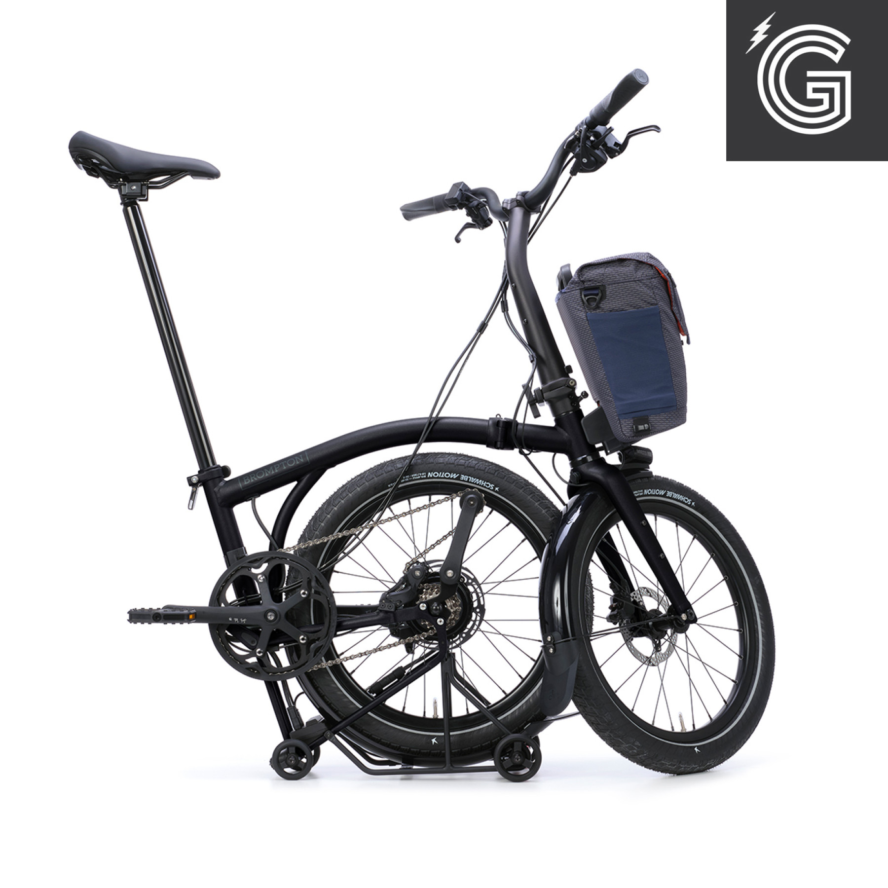 Brompton G Line Electric City+ Space Black Medium Bild 04