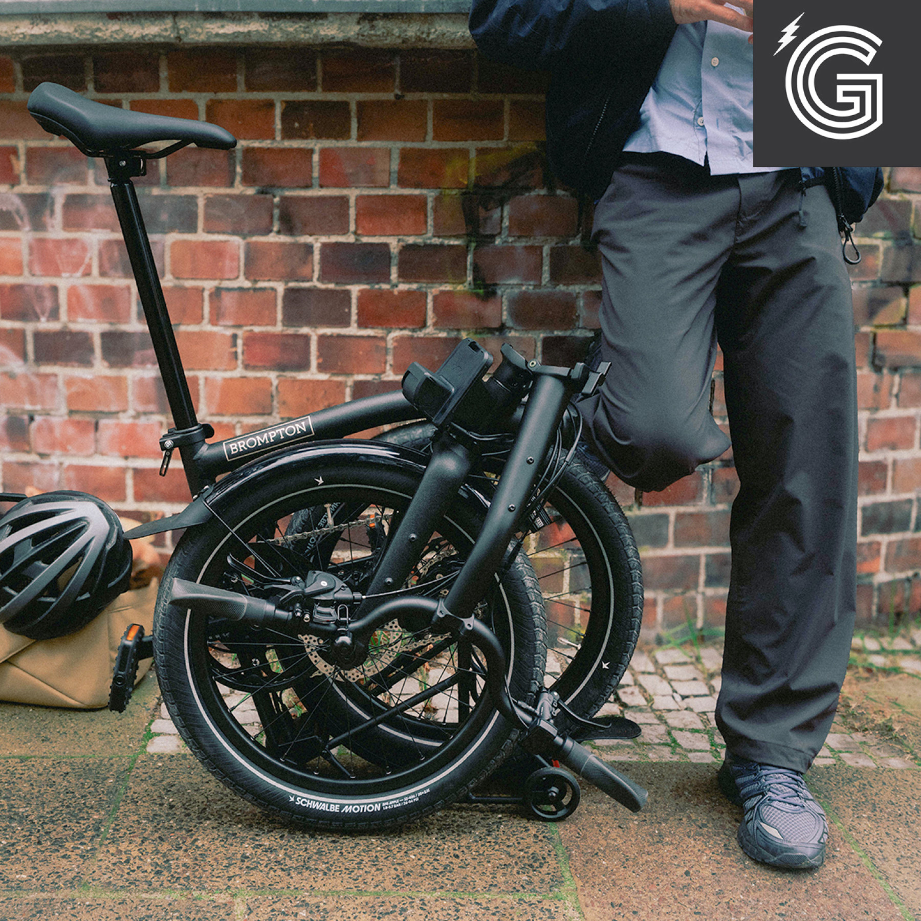 Brompton G Line Electric City+ Space Black Medium Bild 07