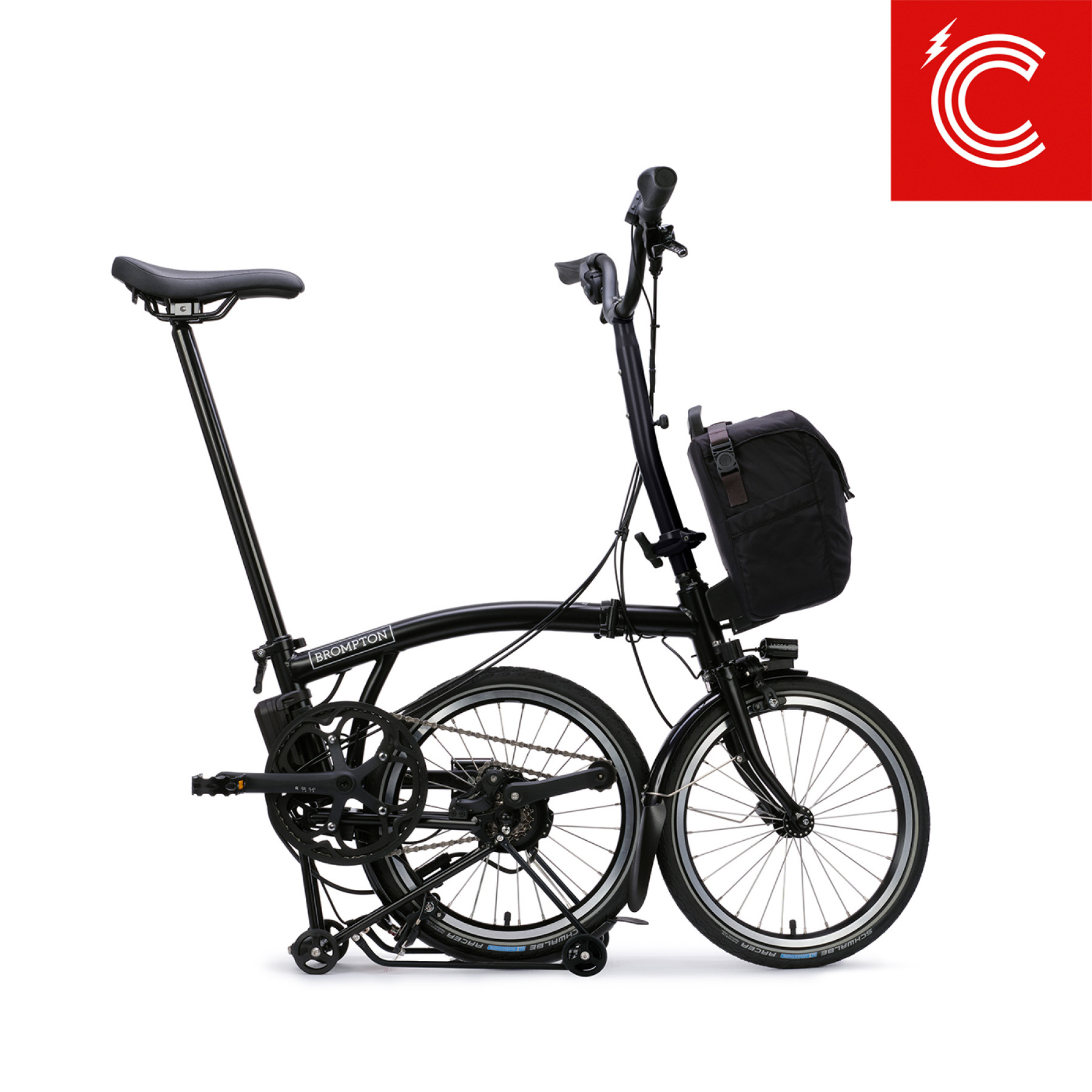Brompton C Line Electric Black High Bild 03